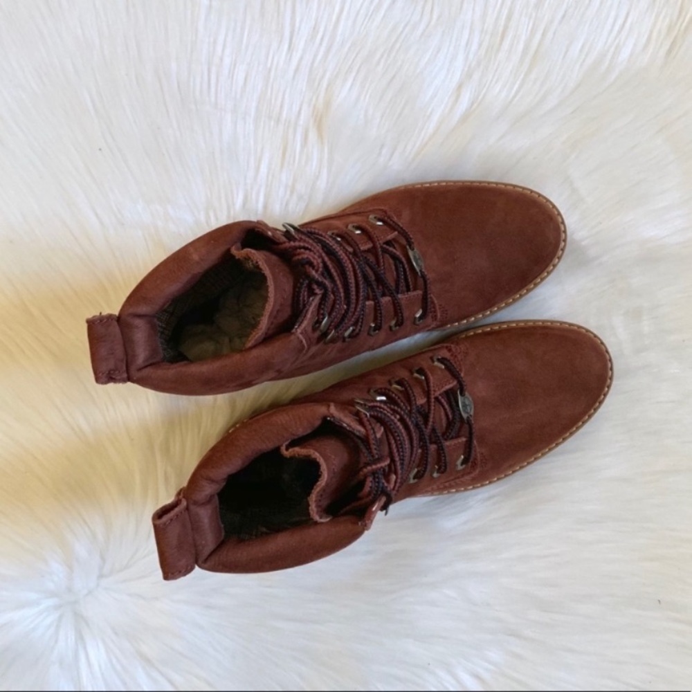 Timberland Courmayeur Valley 6” Rust Nubuck Boots - Picture 5 of 7